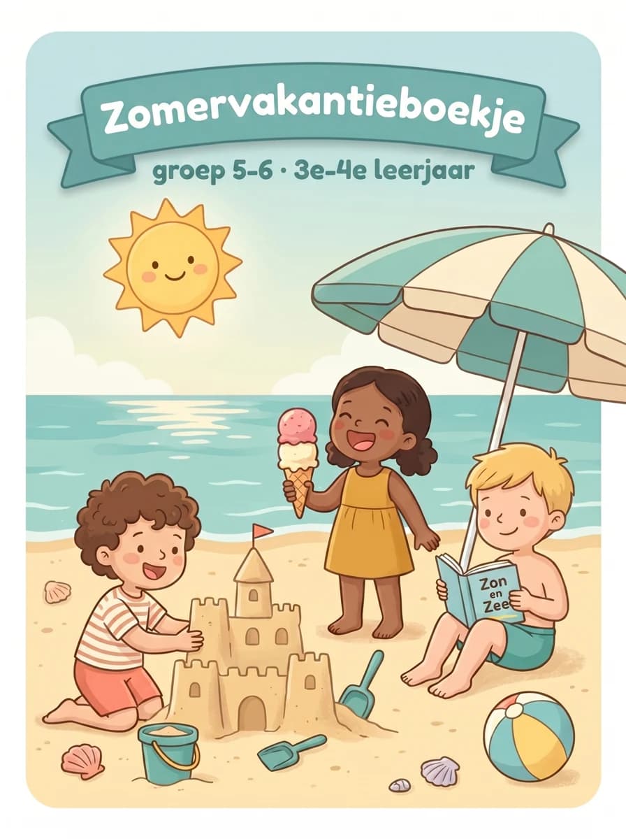 Zomervakantieboekje · groep 5-6 · 3e-4e leerjaar